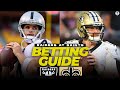 Raiders at Saints Betting Preview: FREE expert picks, props [NFL Week 8] | CBS Sports HQ