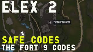 Elex 2 - The Fort Safe Codes ( All 9 )