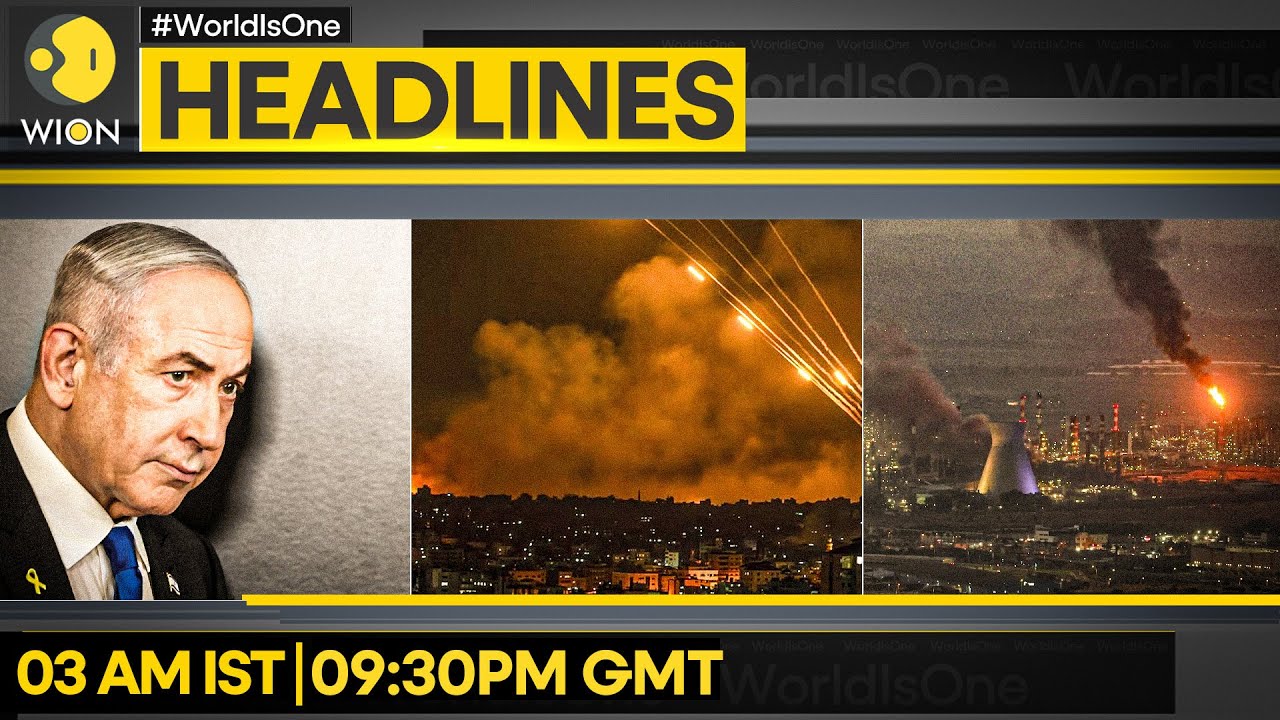 Haifa Oil Refinery Shut After Iran Strike | IDF Kills 3 Rescuers In Iran: Red Cross| Headlines