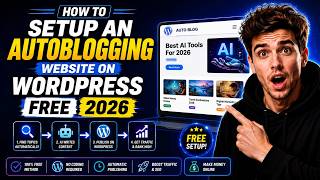 How to create an autoblogging news blog website on wordpress