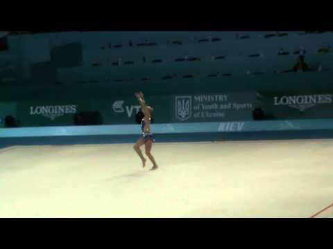 World Championships 2013 Kiev - MOUSTAFAEVA Kseniya FRA - Ribbon, Qualification