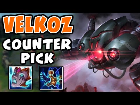This is how I use Vel'koz as a counterpick | Challenger Vel'koz | 10.24 - League of Legends