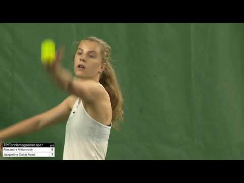 Alexandra Viktorovitch - Jacqueline Cabaj Awad, TP/Tennismagasinet Open (Final) - Highlights
