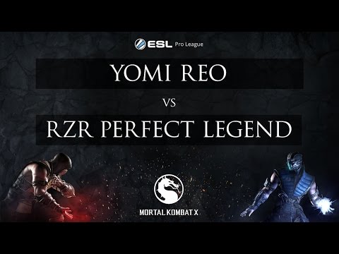 ESL MKX Pro League Season One Finals: LB RO 2 - YOMI REO VS RZR Perfect Legend