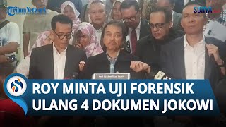 Soal Kasus Ijazah, Roy Suryo Minta Harus Uji Forensik Ulang 4 Dokumen Milik Jokowi