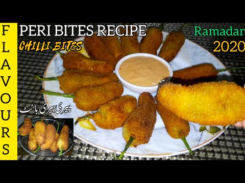 Chili cheesy Bites Recipe - Peri Bites (Ramdan special) for iftar - flavours Kitchen