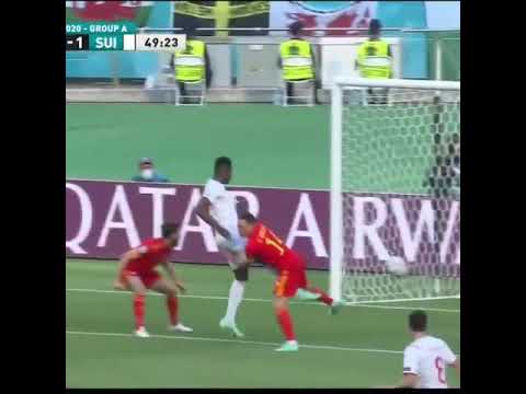 Breel Embolo gives Switzerland the lead! 💥EURO2020 SWI VS WAL