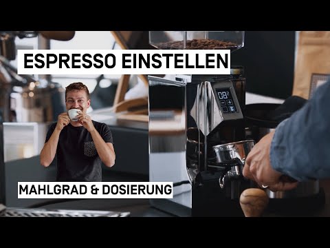 Coffee grinder settings | Adjusting the grind setting with Eureka Mignon Perfetto | Espresso prep...