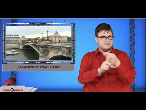4 dead in police attack in Paris (ASL - 10.4.19)