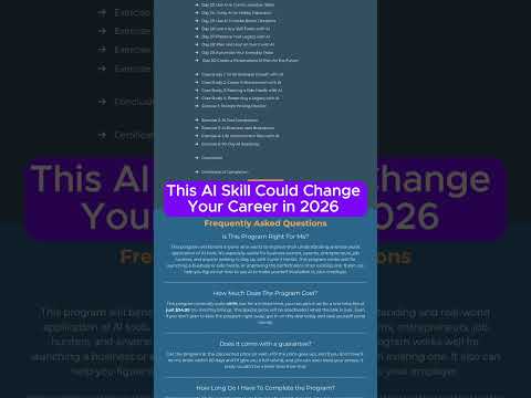 Learn AI for Everyday Use