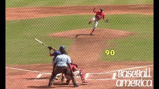Denny Larrondo, Cuba RHP, 2018 Prospect