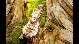 &#39;Ode to Joy&#39; EU Anthem played on the Ugears Hurdy-Gurdy