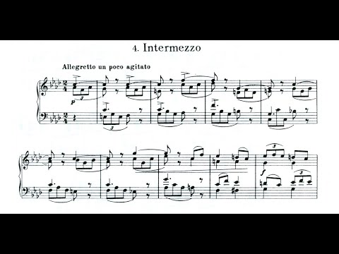 Johannes Brahms op 118 No 4 Intermezzo