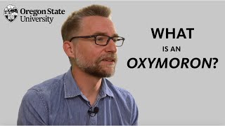 &quot;What is an Oxymoron?&quot;: A Literary Guide for English Students and Teachers