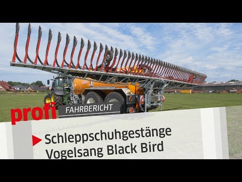 Black Bird: Vogelsang Schleppschuhgestänge  | profi #Fahrbericht