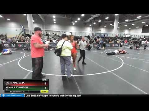 180 Lbs Semifinal - Faith Macharia, TX Vs Kendra Johnston, KY 0121