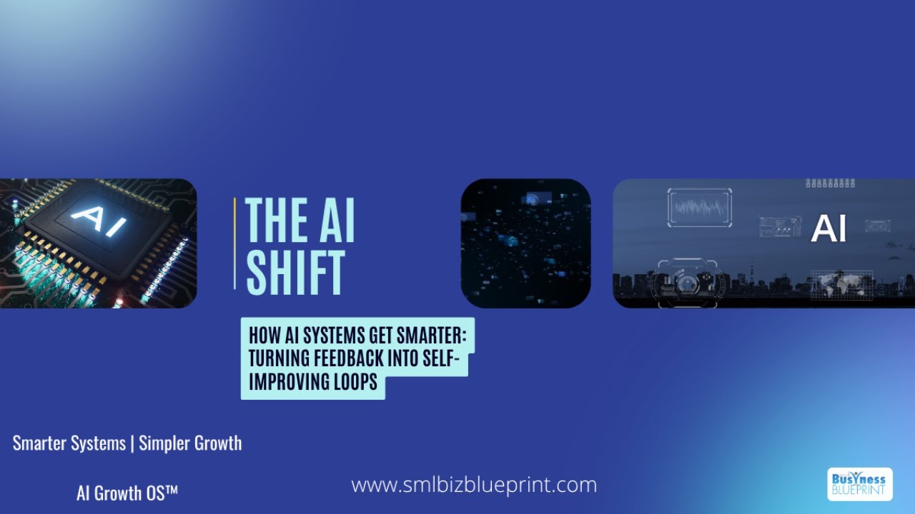 How AI Systems Get Smarter: Turning Feedback Into Self-Improving Loops