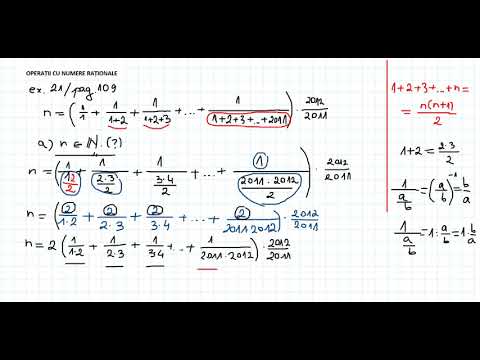 Operații cu numere raționale