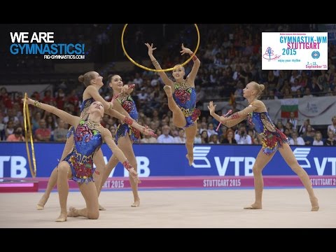 FULL REPLAY: 2015 Rhythmic Worlds, Stuttgart (GER) - Group Event Finals