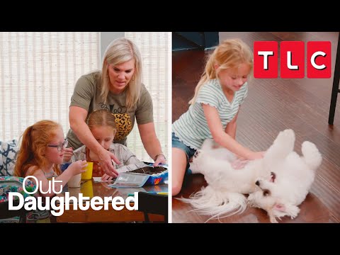 Aunt Kiki Is Overwhelmed | OutDaughtered | TLC