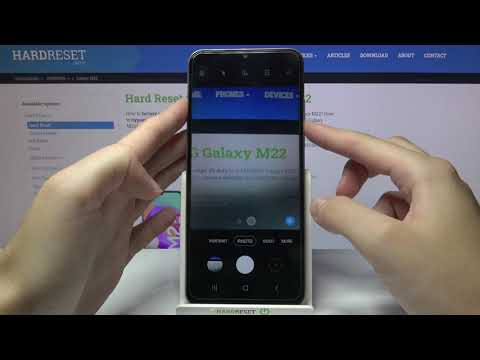 How to Change Volume Buttons Function in SAMSUNG Galaxy M22 Camera – Find Volume Buttons Options
