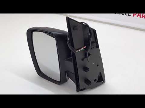 Fits Fiat Scudo 2007-2016 Door Wing Mirror E/H Single Glass Textured Passenger Side video