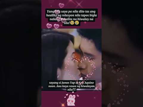 Ang DATING MAGKASINTAHANG MS.KRIS AQUINO AT JAMES YAP  #shorts #krisaquino #throwback