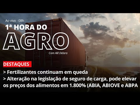 , title : '14/06 - 1ª HORA DO AGRO #313 - MUDANÇA NO SEGURO DE CARGA PODE ELEVAR PREÇOS DOS ALIMENTOS EM 1.800%'