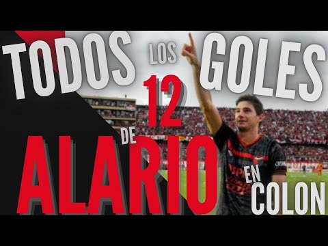 🔴⚫ TODOS los GOLES de LUCAS ALARIO en COLÓN 🔴⚫ 👉12⚽👈
