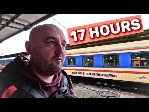 I took a FIRST CLASS SLEEPER TRAIN across Vietnam !!!