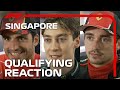 Drivers React After Stunning Singapore Qualifying | 2023 Singapore Grand Prix