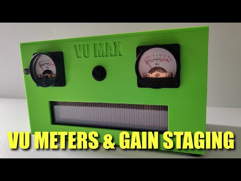 Phatronics Analog VU Meter W/ Spectrum Analyzer / Waveform Display image 3