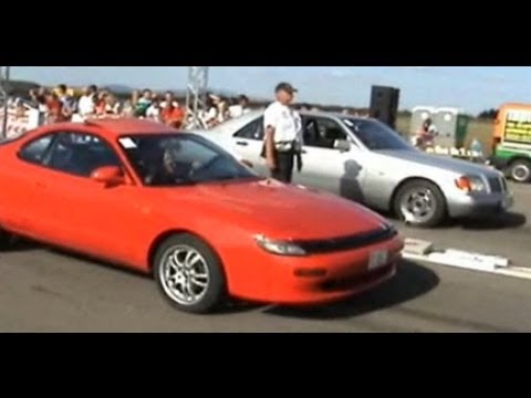Thumbnail for Mercedes S500 Vs. Toyota Celica Drag Race by Toyota Celica