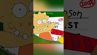 BART REFUTOU A LISA #simpsons