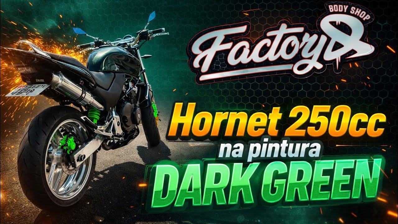 Hornet 250cc DARK GREEN 