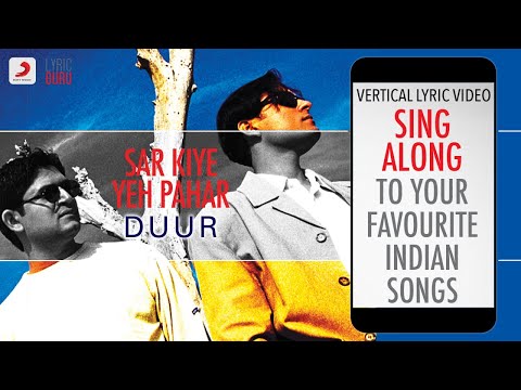 Sar Kiye Yeh Pahar - Duur|Official Lyrics|Strings