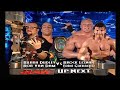 Brock Lesnar Eddie Guerrero Vs Rob Van Dam Bubba Rai Dudley Raw 03 6 2002 Part 1