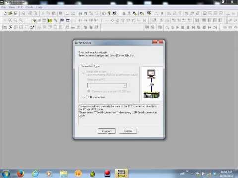 Installing USB Drivers for CJ2 PLC