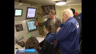 Построенный в Калининграде десантный корабль приступает к швартовным испытаниям