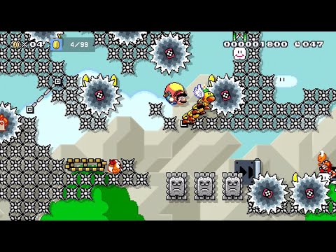 Super Mario Maker 2 - ダッシュ自動 Keep running to right by Bucchiyl - No Commentary