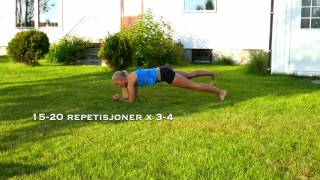 Enkel Sommertrening: Inspirasjon til effektiv hjemmetrening!