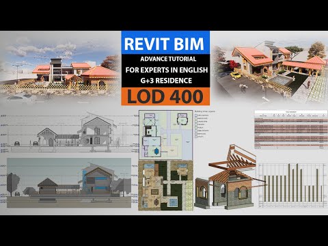 Master Revit BIM with a Complete Residential Villa Design Project Start to Finish
