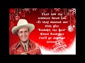 Rudolph, the Red Nosed Reindeer Gene Autry with Lyrics