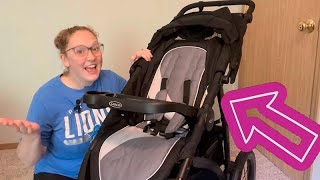 Review of Graco FastAction Jogger LX Stroller | One-Hand Fol
