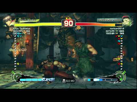 USFIV~ Guy (Kiryu Tsukimiya) vs.  Rolento (norisan0614) HD