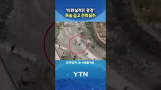목숨 걸고 '전력질주' #shorts / YTN