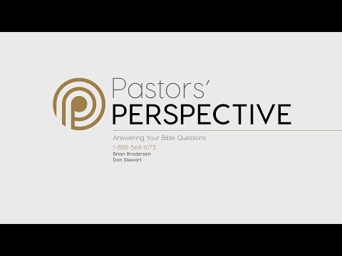 Pastor's Perspective 8/25/2017