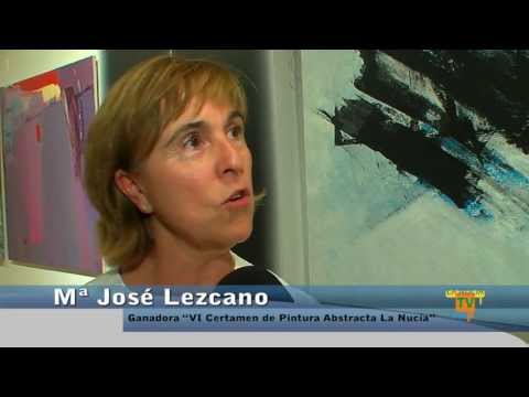 06/06/13 – Mª José Lezcano gana el VI Certamen de Pintura Abstracta de La Nucía