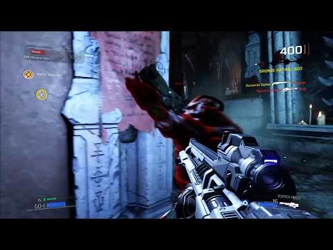 DOOM 2016 PT 16 First Practice Mode Vortex Rifle
