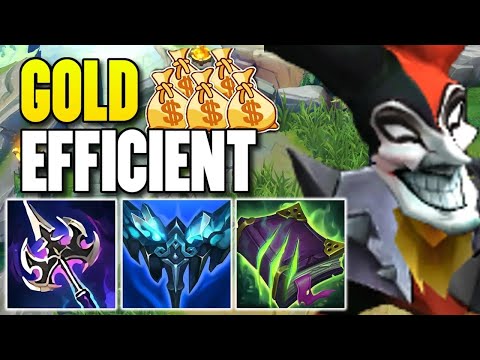 The Most GOLD EFFICIENT Shaco build of Season 13 (I LOVE THIS BUILD)